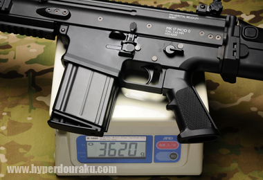 実測重量は3,620g