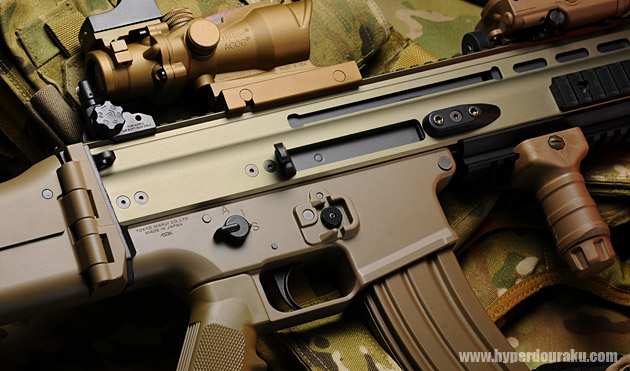 SCAR-L レシーバー右側面