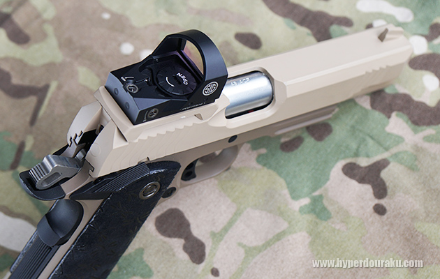 マイクロドットサイトをダイレクトマウント