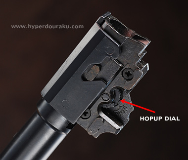 可変ホップアップ機構