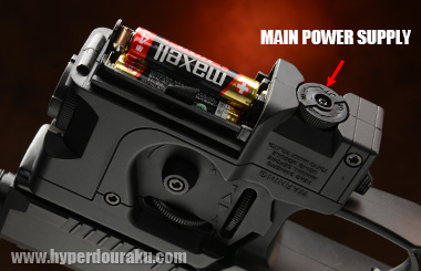 単4電池を3本セット