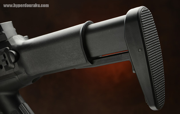 ストックは4段階に伸縮