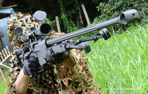 ガス式のボルトアクション