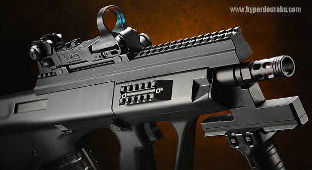 C-MOREドットサイトを搭載