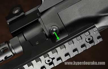 バレルロックボタン