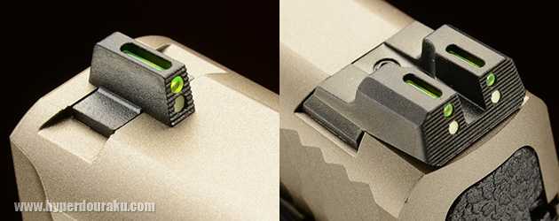 フロントサイト　リアサイト