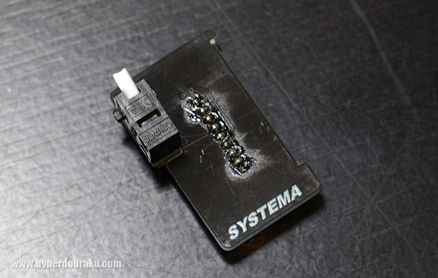 トリガースイッチ基板の裏