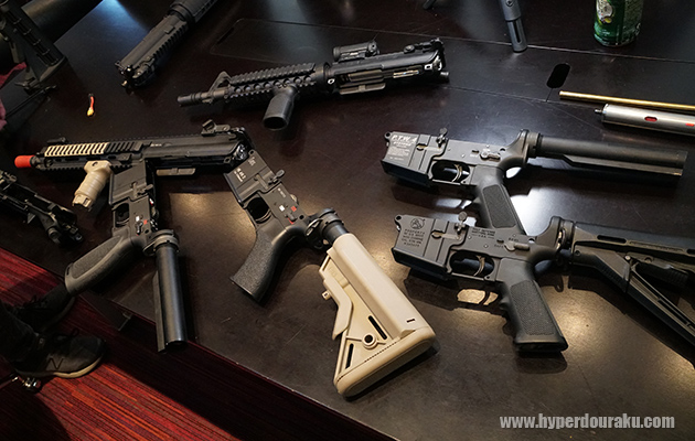 従来型PTWと撃ち比べ