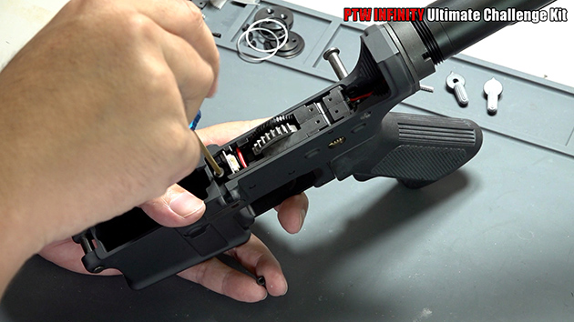 ロアレシーバーの組み立て