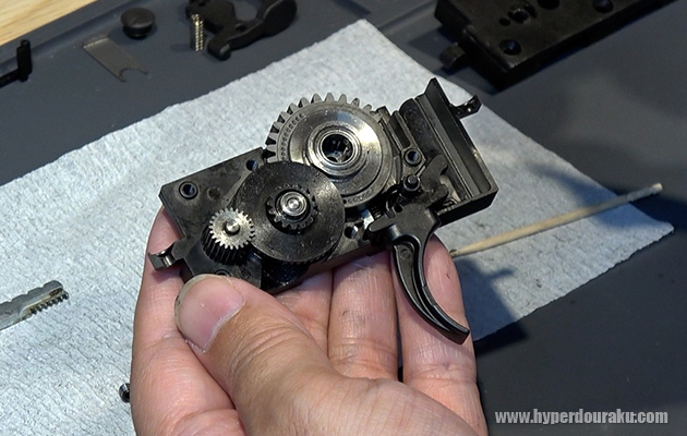 ギアの構成は従来トレポン同様