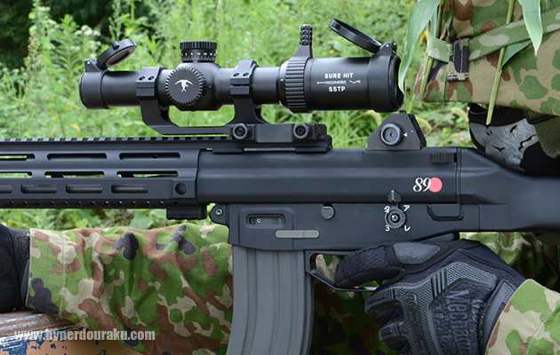 スコープを搭載