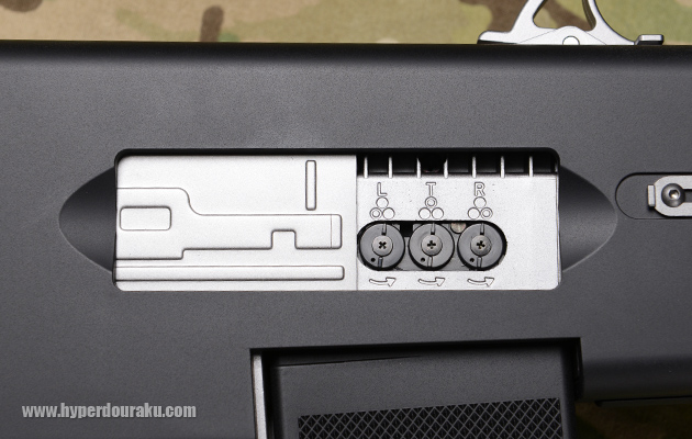 可変ホップアップ調節ダイヤル