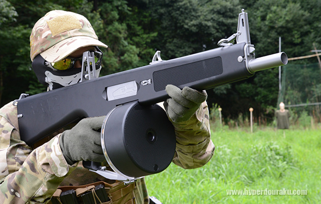 電動ドラムマガジン