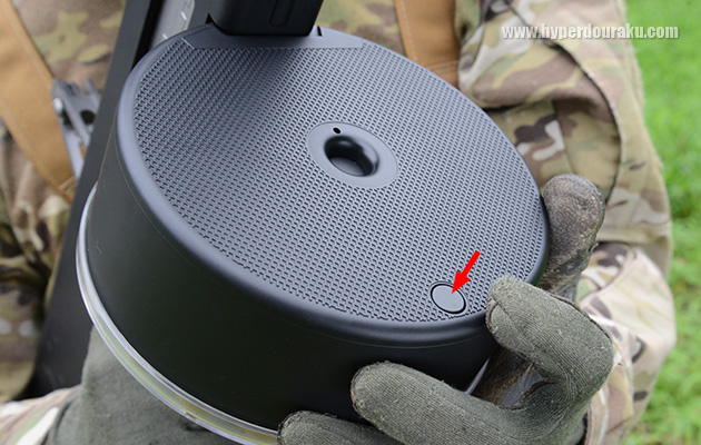 BB弾を巻上げる仕組み