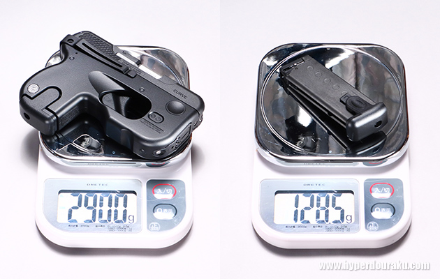 本体重量は290g