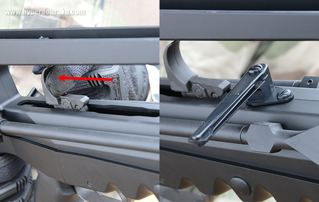 コッキングハンドル