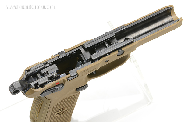 フレーム側の内部構造