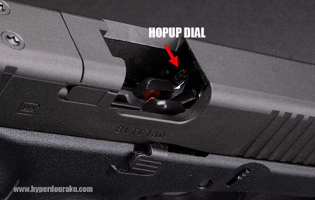 可変ホップアップ調整ダイヤル