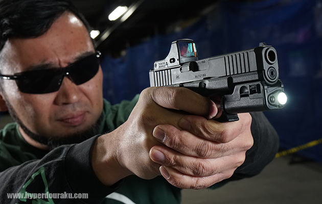 マイクロプロサイトを搭載して射撃