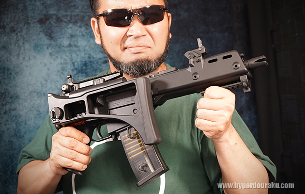 ストックを折りたたむ