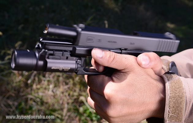 リコイルは強烈!!