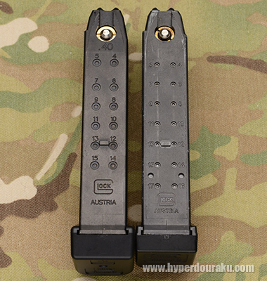 弾確認孔のモールド