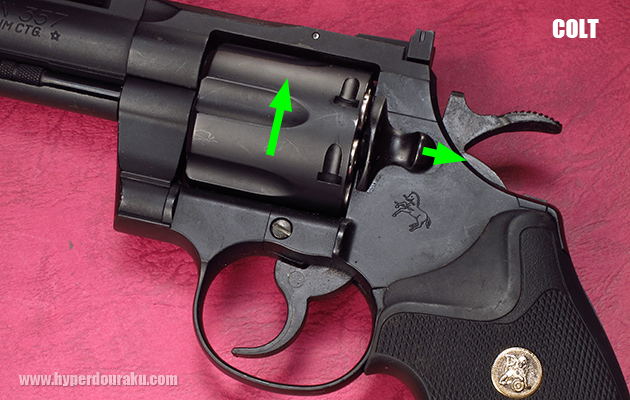 Colt パイソン 作動