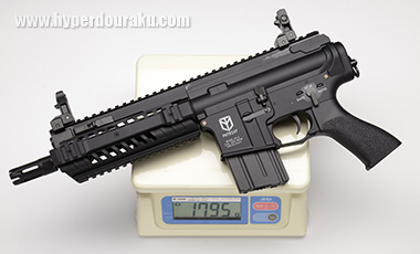 実測重量は1,795g