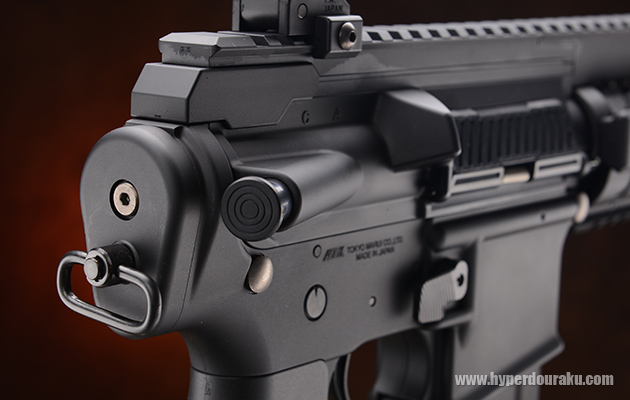 スリングスイベル付きのリアキャップ