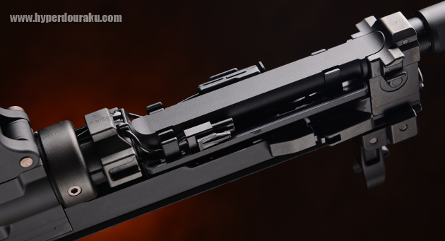 アルミ製のアウターバレル