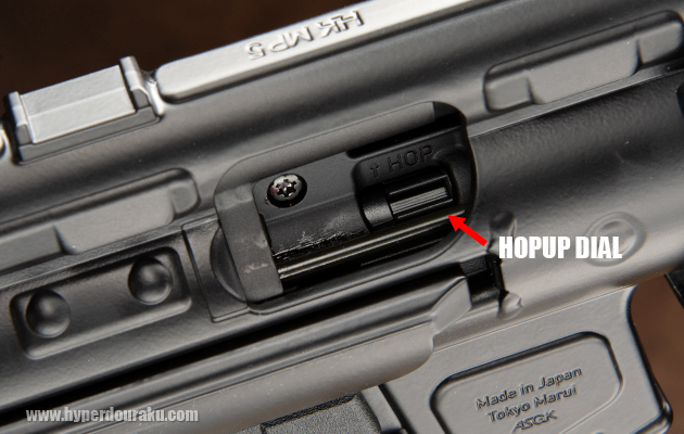 可変ホップアップ調節ダイヤル