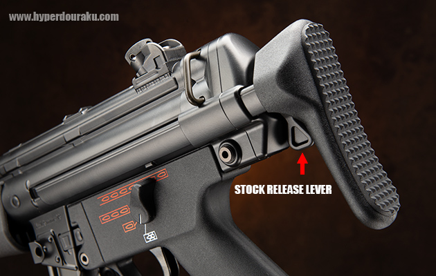 ストックリリースレバー