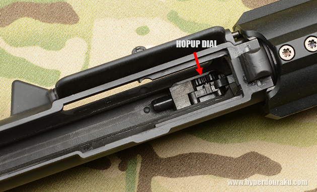 可変ホップアップ調節ダイヤル