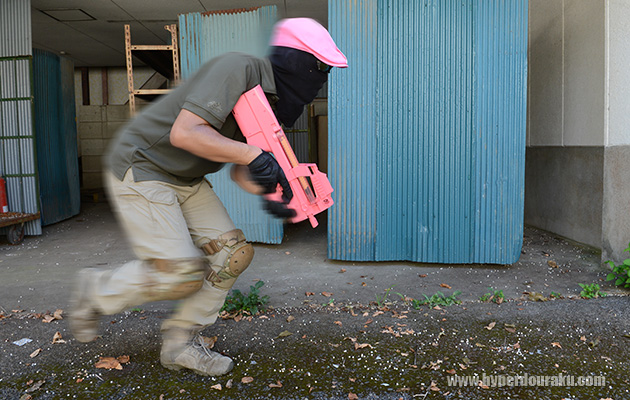 て機敏に動き回り