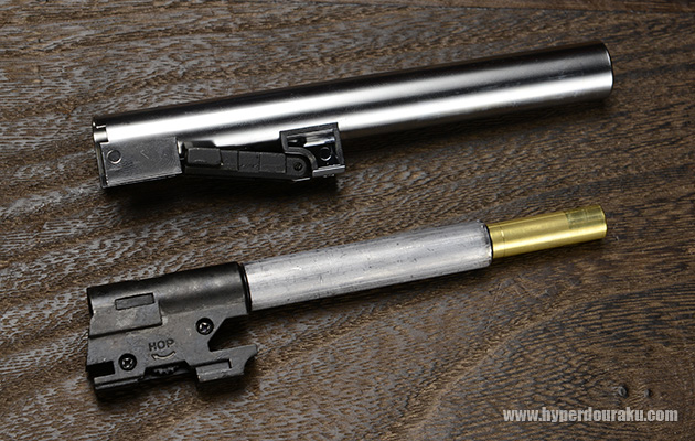 インナーバレルに錘