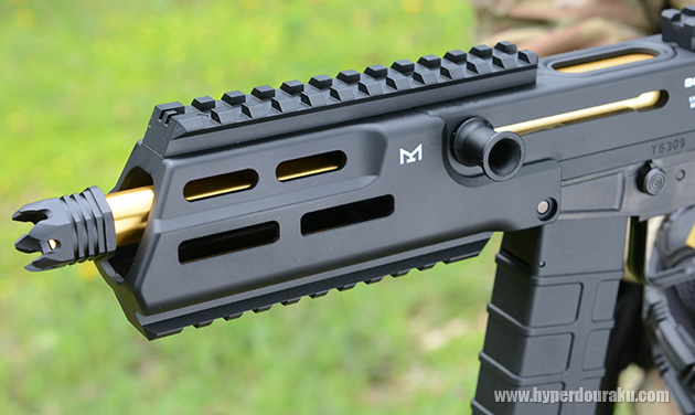 樹脂製のハンドガード