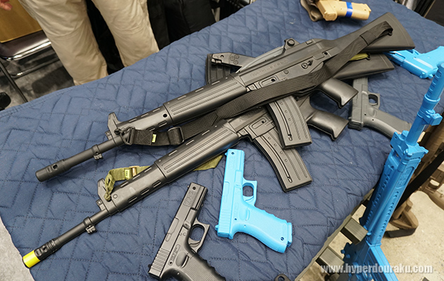 トレーニング用ラバーガン