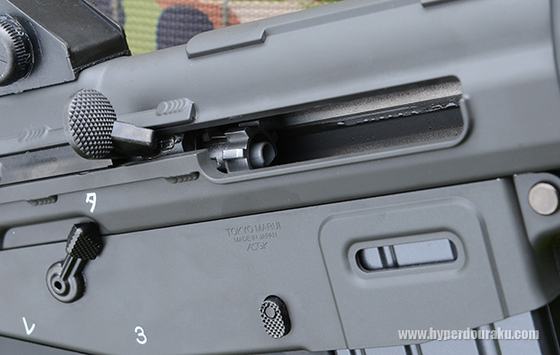 ボルトをホールドオープン