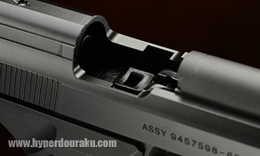 スライドのエジェクションカット面