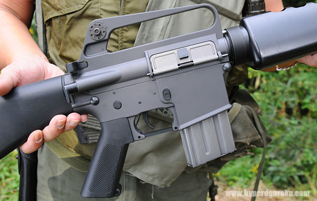 レシーバーはアルミダイキャスト製