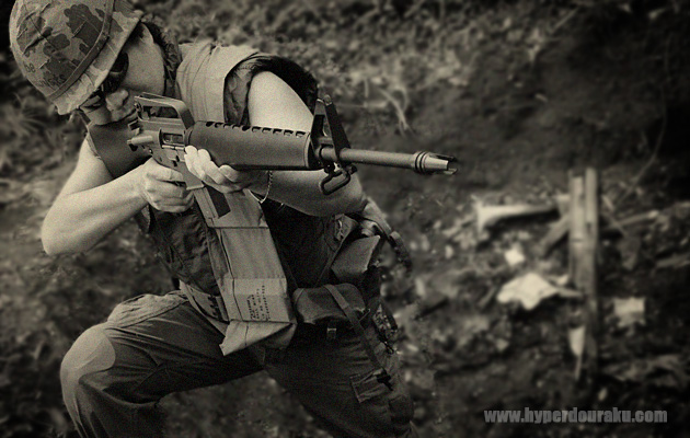 ベトナム戦争ごっこ