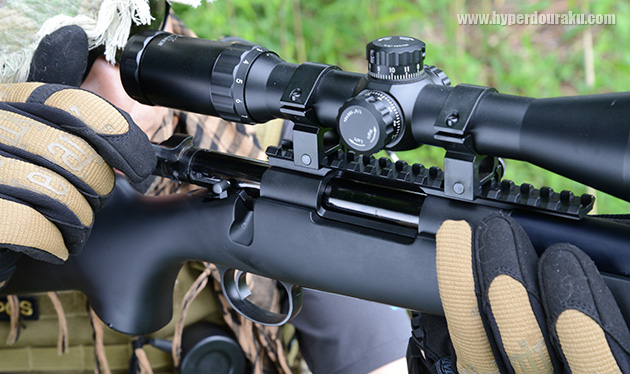 ボルト後退ストロークが短い