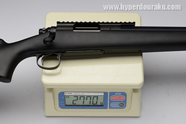実測重量は2,770g