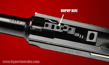 可変ホップアップ機構を搭載