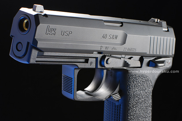 いかにも軍用銃といった雰囲気のUSP