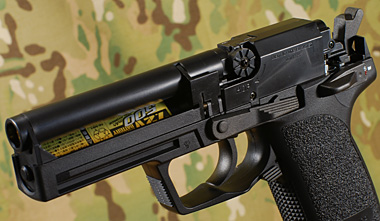 スライドを取り外した状態