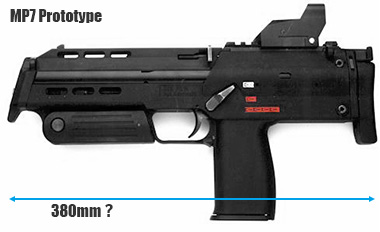初期のMP7プロト