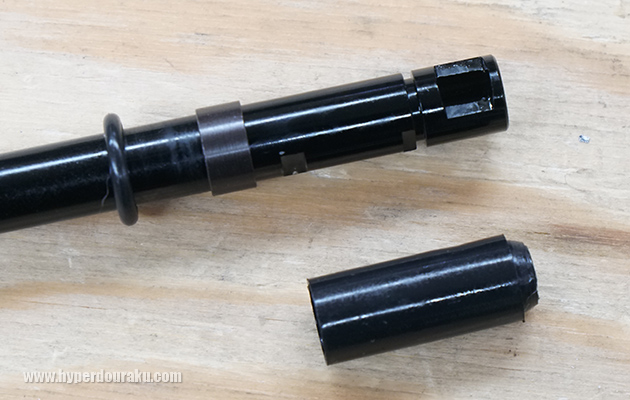 バレルはアルミ製