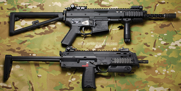 KSCのMP7A1と比較