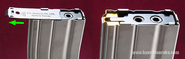 CO2カートリッジの装填手順